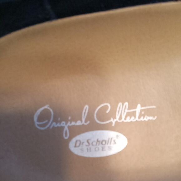 Dr.Scholl's Original Collection Women's Size 8.5 Blue Suede Slip-On Shoes.Comfy - Picture 3 of 6